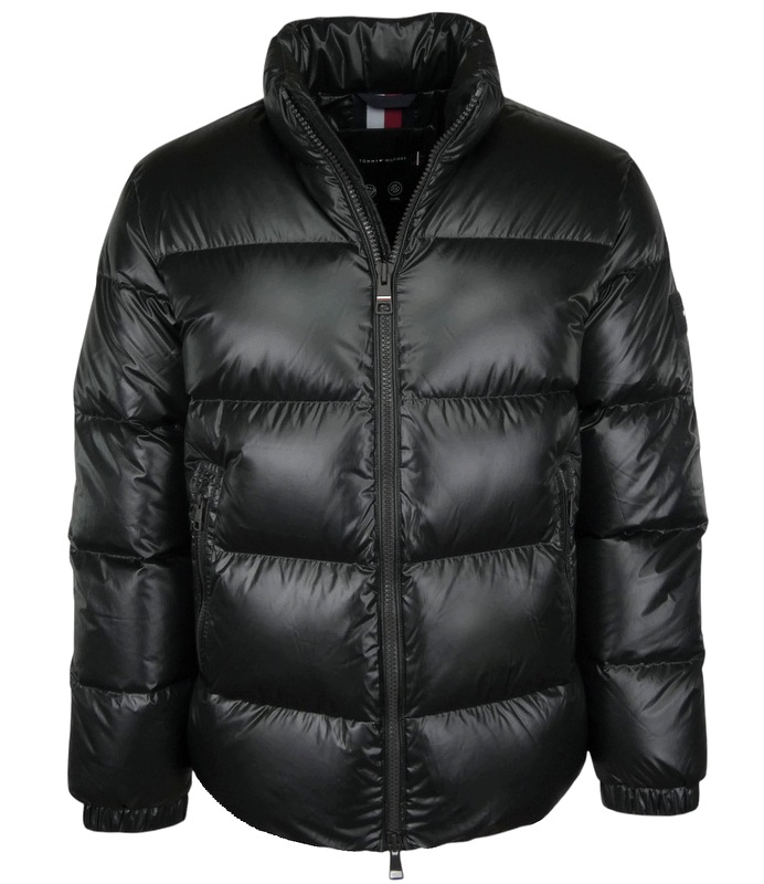 Tommy Hilfiger, kurtka męska, puchowa, pikowana, czarna, M