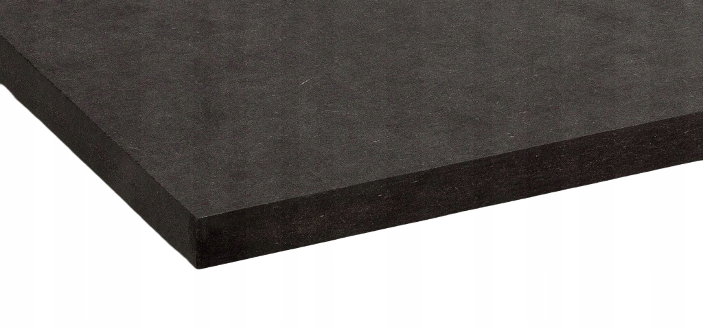 PŁYTA MDF CZARNY CZARNA W MASIE BARWIONA 19mm A3
