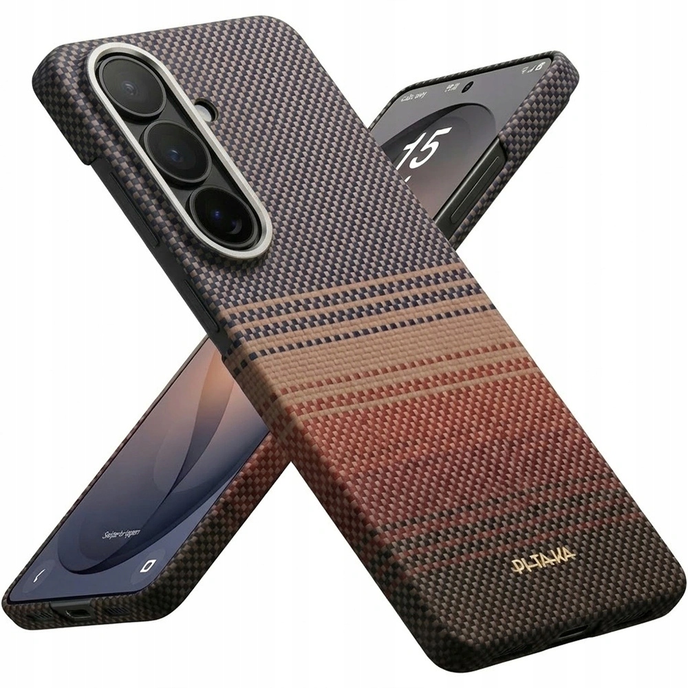 Puzdro pre Samsung Galaxy S26+ Plus Pitaka Aramid Fiber Case Magsafe Sunset