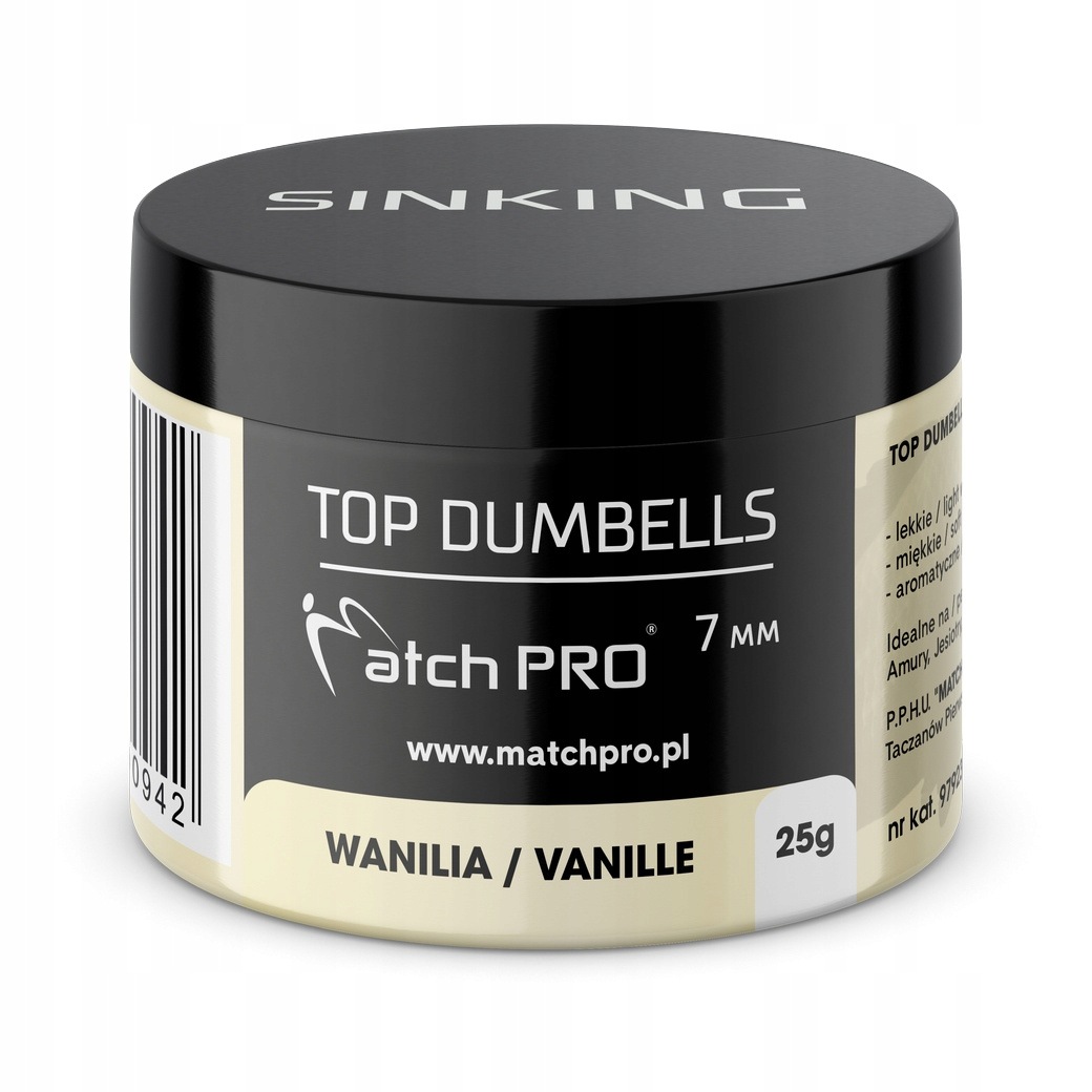 Dumbellsy MatchPro Top Dumbells 7mm 25g Wanilia 979233