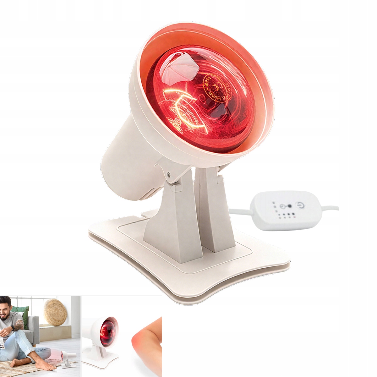 Lampa Pro Infračervenou Terapii, Léčivá, Výkonná, Nastavitelná