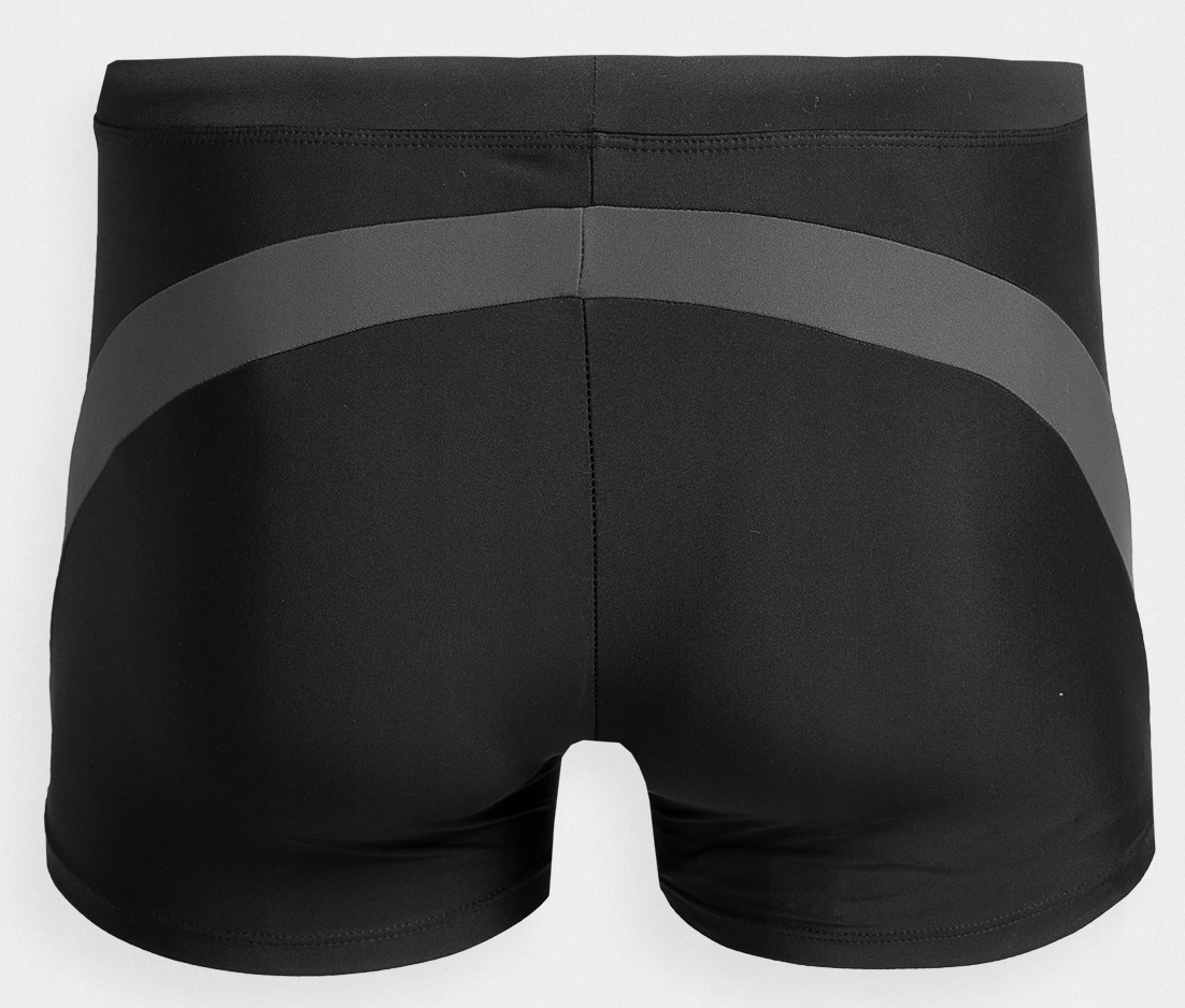 KĄPIELÓWKI BOKSERKI MĘSKIE 4F USWTM028 CZARNE M Kolekcja 4F