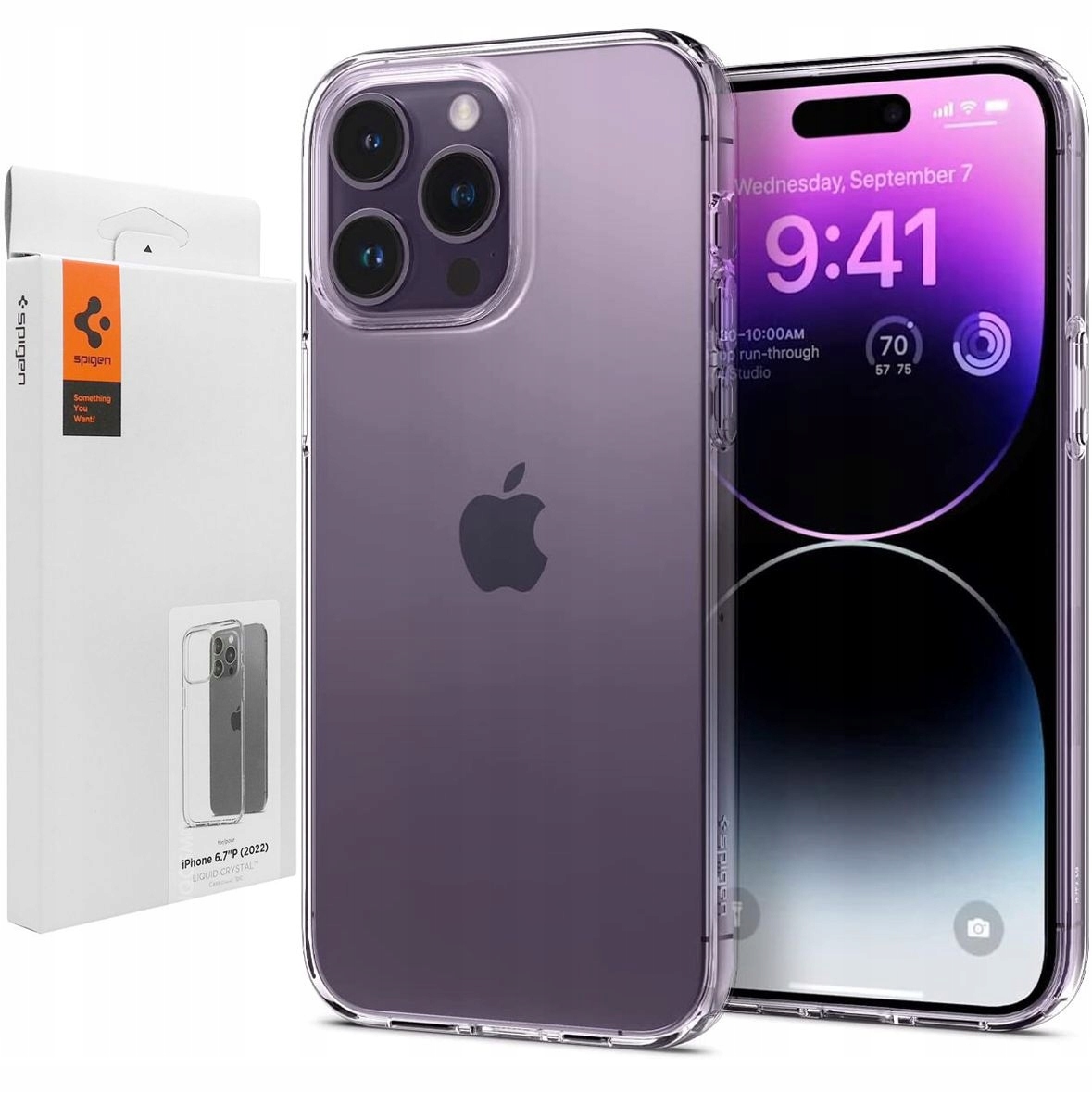 

Etui do iPhone 14 Pro Max, Spigen Liquid Crystal