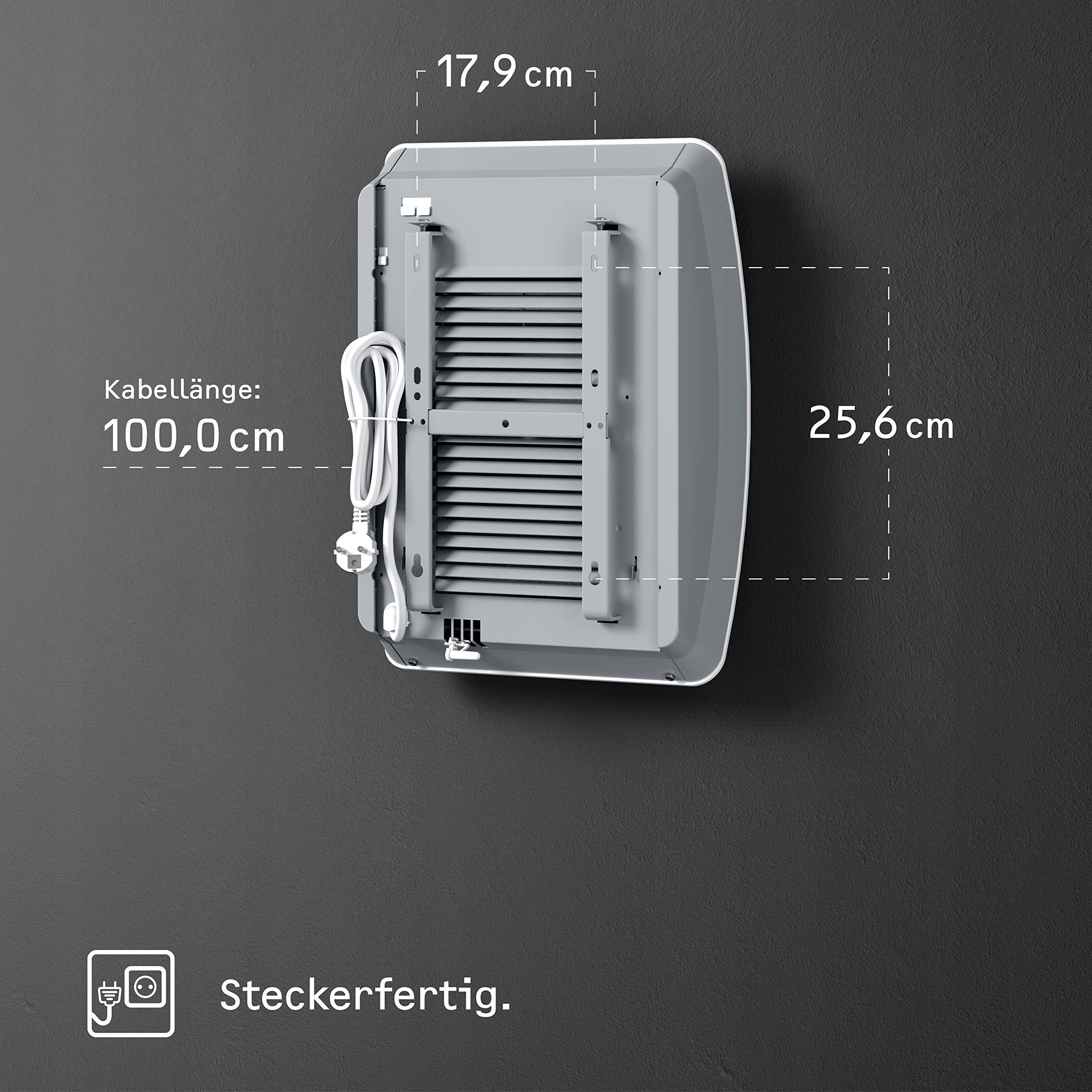 STIEBEL ELTRON CK 20 Premium 2kW Elektryczny Grzejnik LCD Timer Wersja 2 — miniatura 5