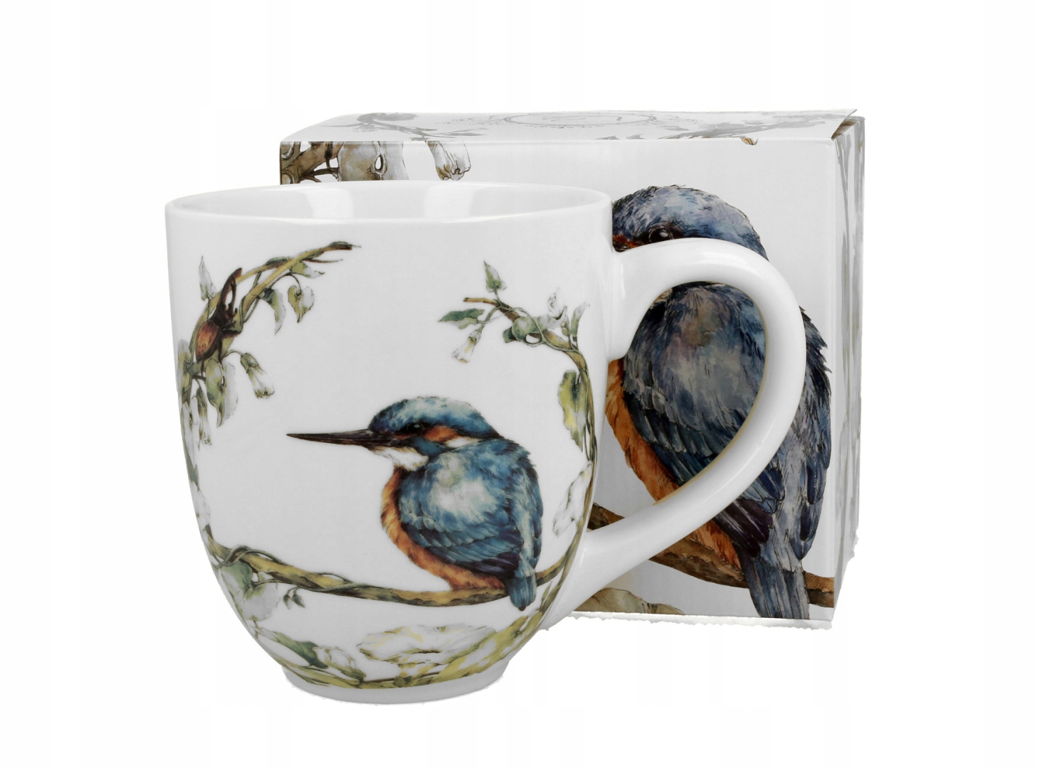 

Ogromny kubek porcelanowy kubas xxl dzięcioł ptak