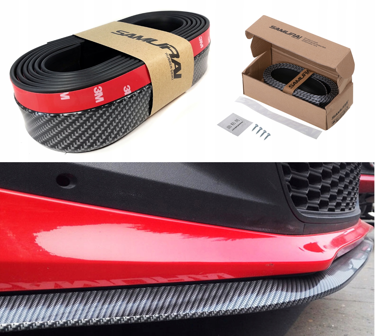 A C C E S S O R Y O F B U M P E R S P O I L E R C A R B O N 2 5 M S A M U R A I Xdalys Lt