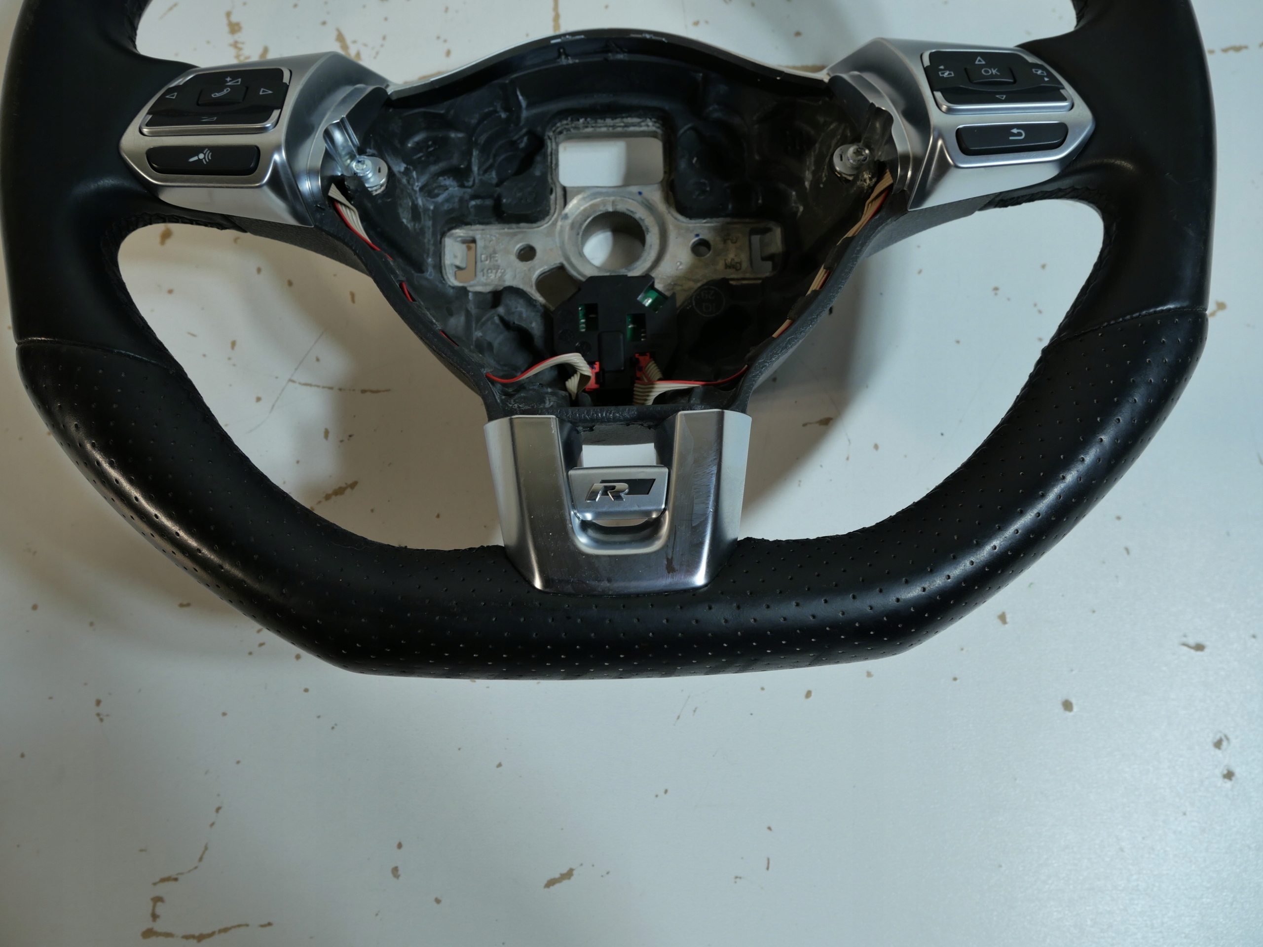 steering wheel, VW R LINE