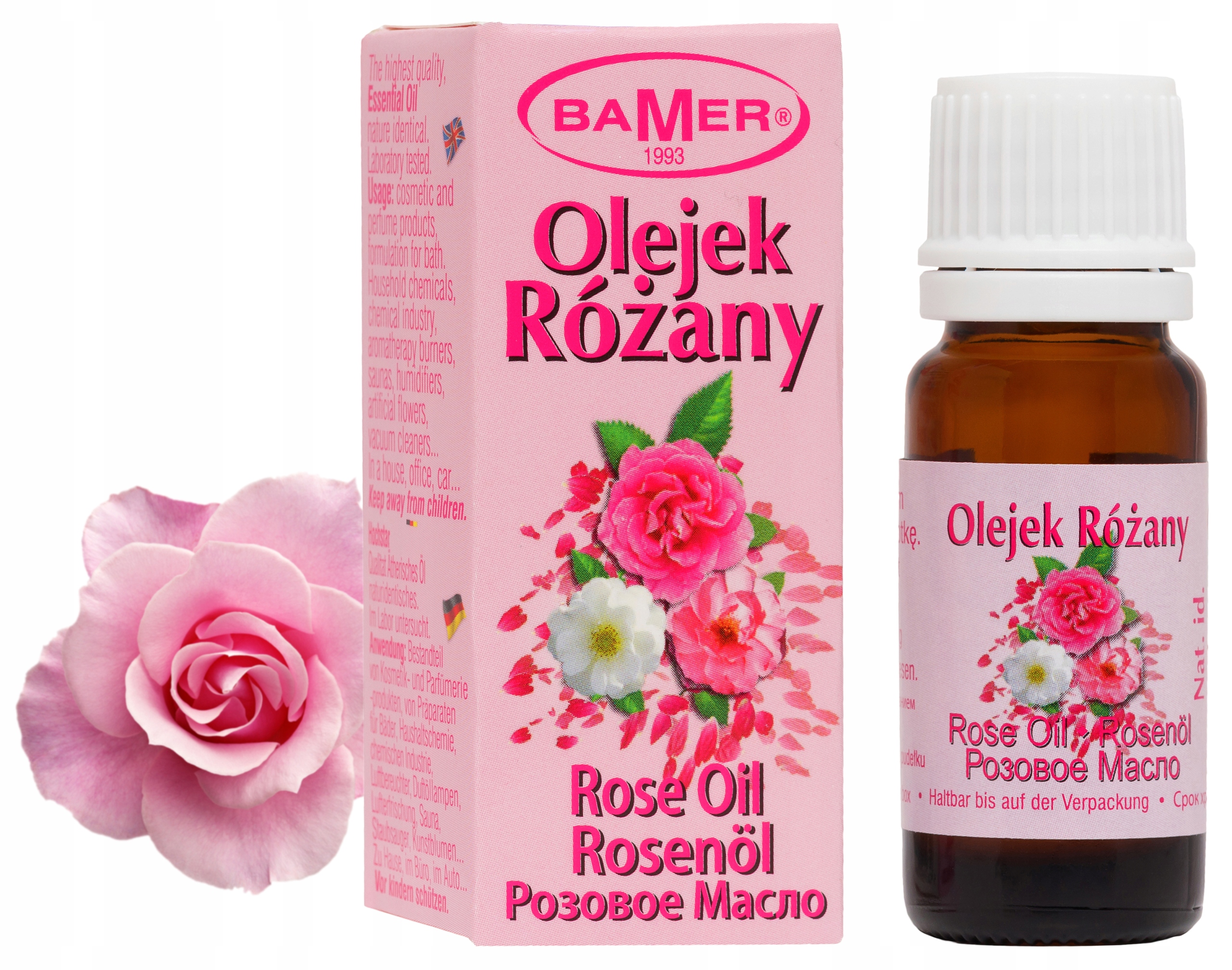 

Różany Olejek Eteryczny Bamer 100%, Najlepszy