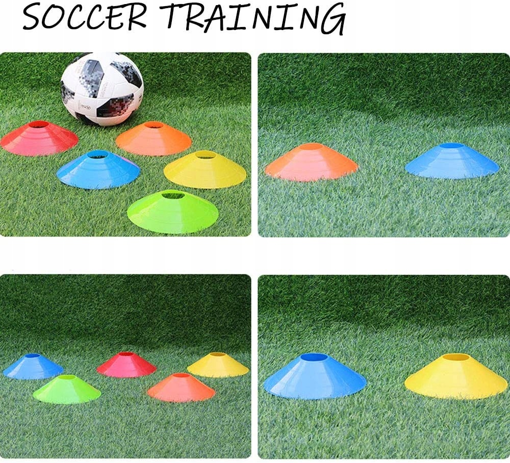 50 sztuk Agility Sport Marker Disc Soccer Cones Model Agility and Speed Training,Sport Marker Disc