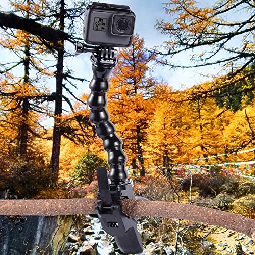 Elastyczny Uchwyt Gęsia Szyja Action Kamera Do GoPro Hero 13 12 SUPTIG — miniatura 4