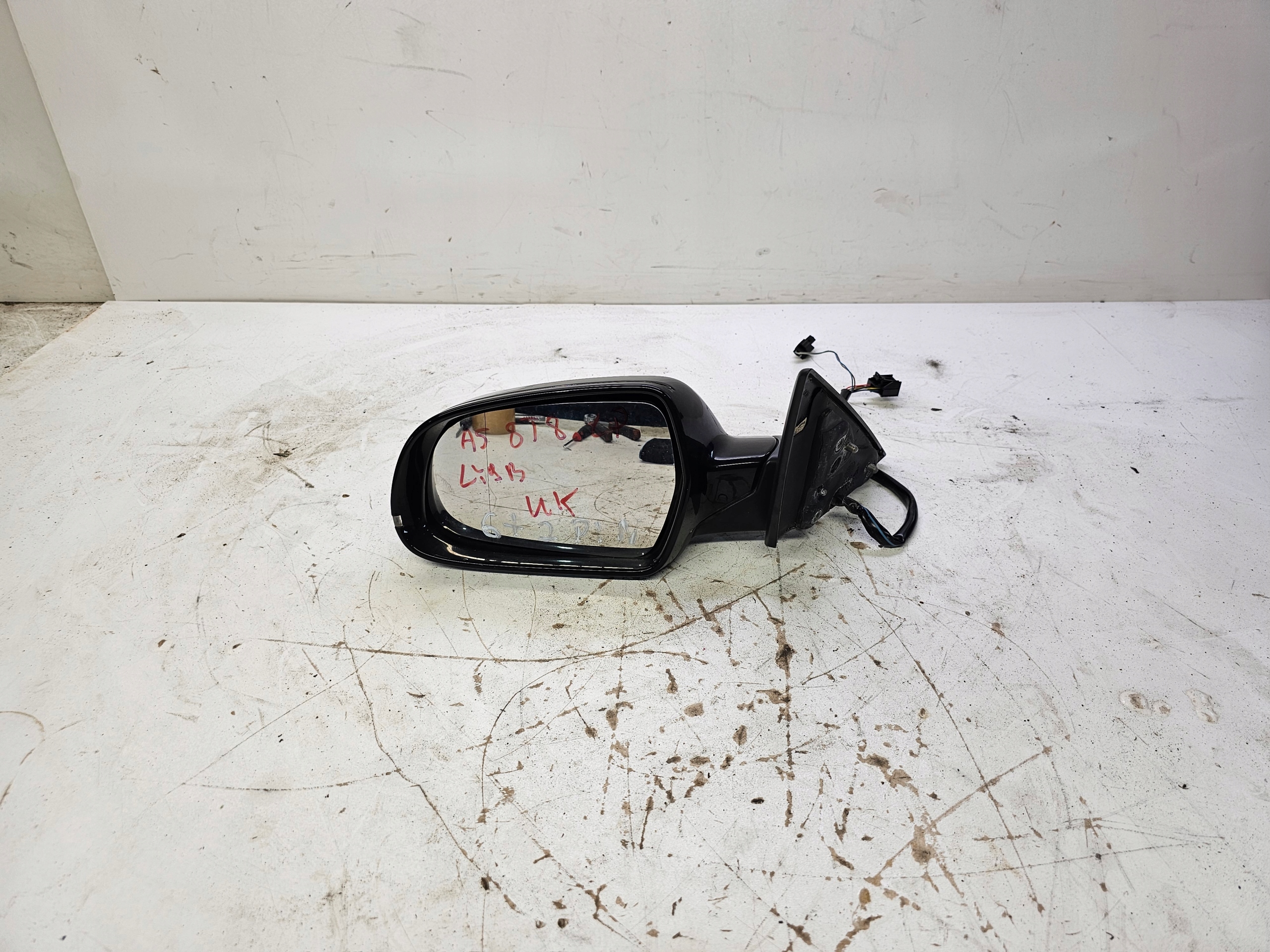 mirror exterior left AUDI A5 8T8 LY9B 6+2 UK