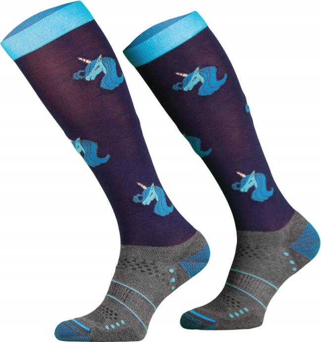 Skarpetki jeździeck.BlueUnicorn (13) Comodo