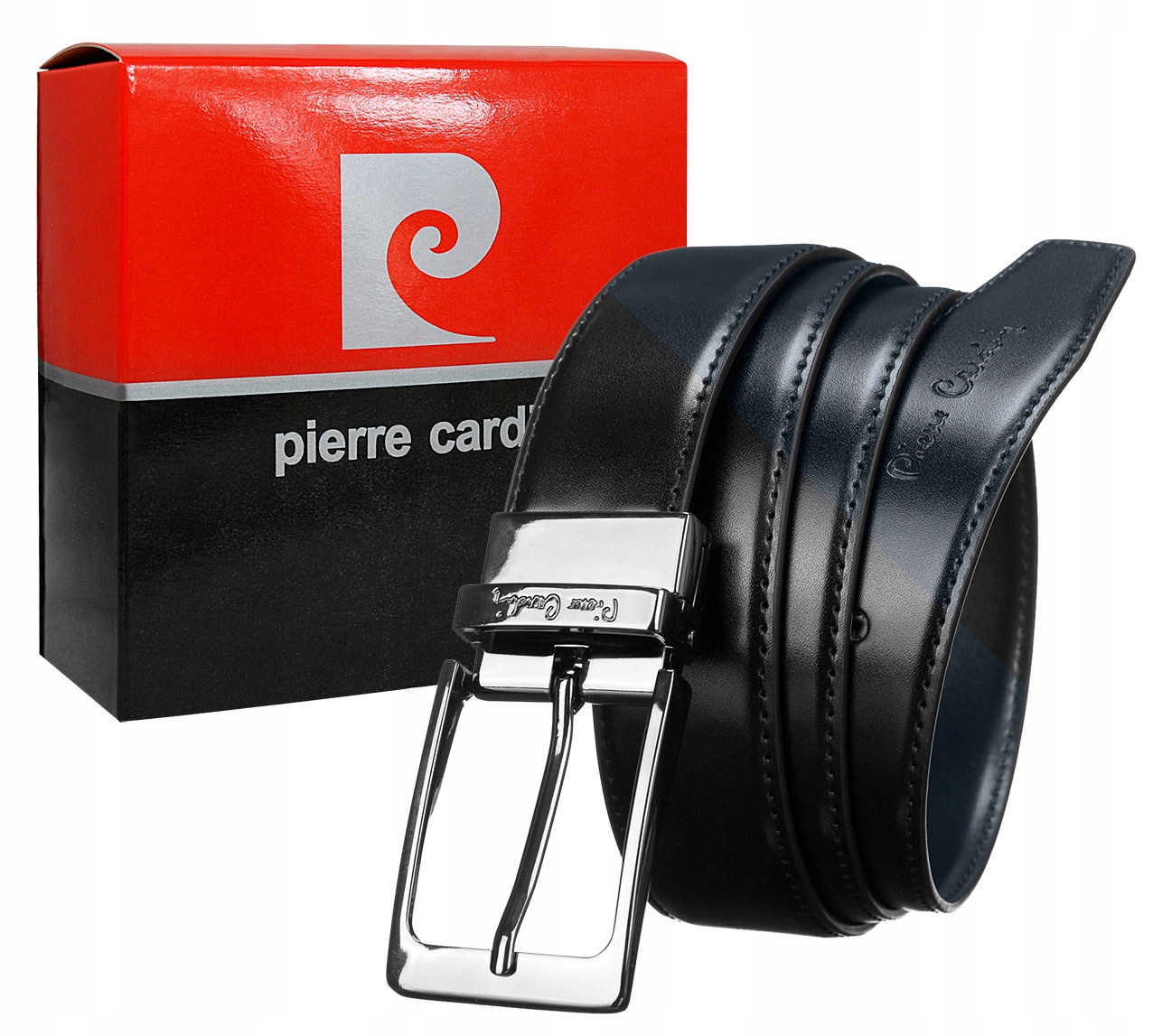 

Pierre Cardin pasek męski do spodni skórzany 2w1