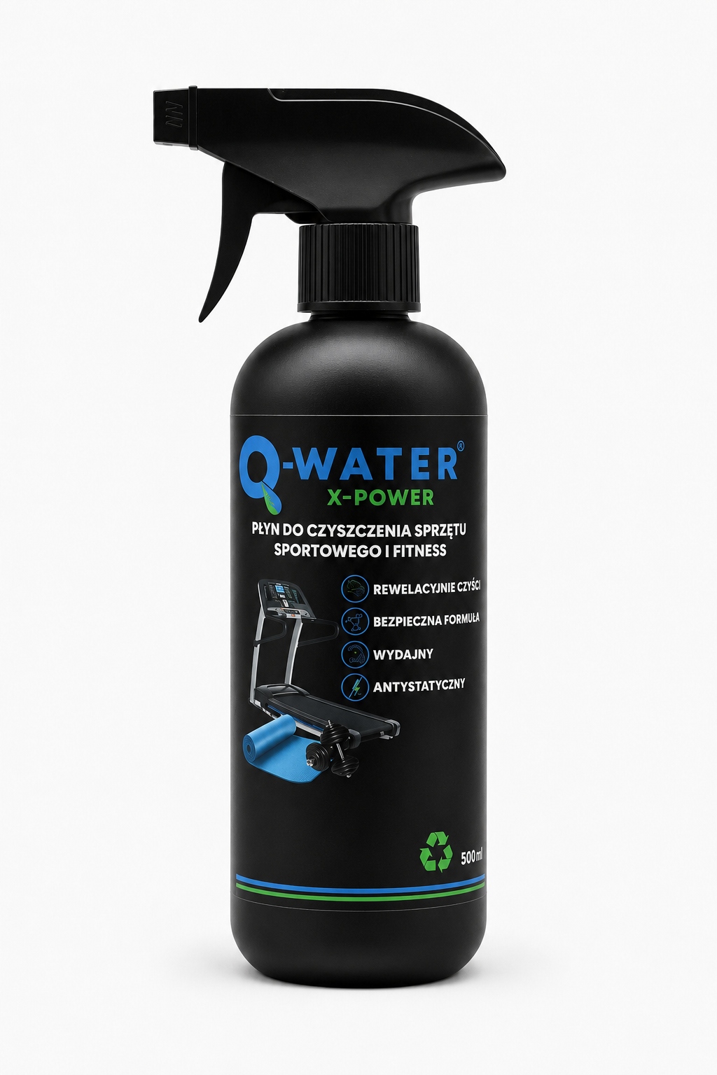 Płyn do czyszczenia sprzętu sportowego i fitness 500ml