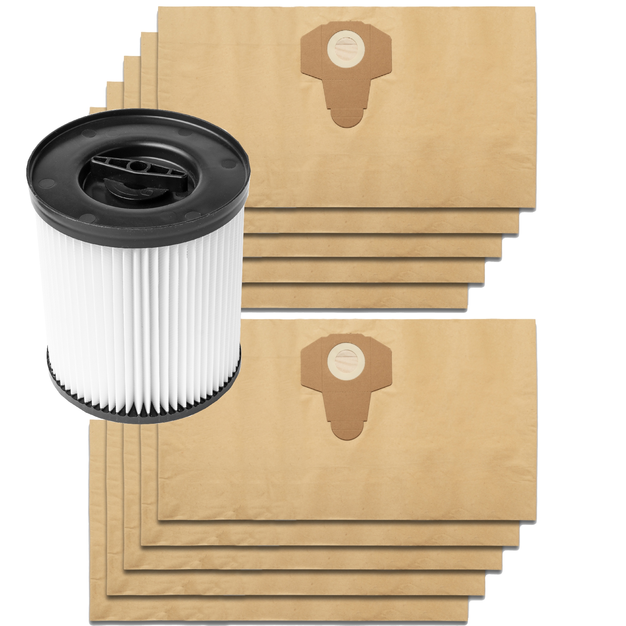 10x WORKI + FILTR ZMYWALNY DO PARKSIDE PWD PNTS