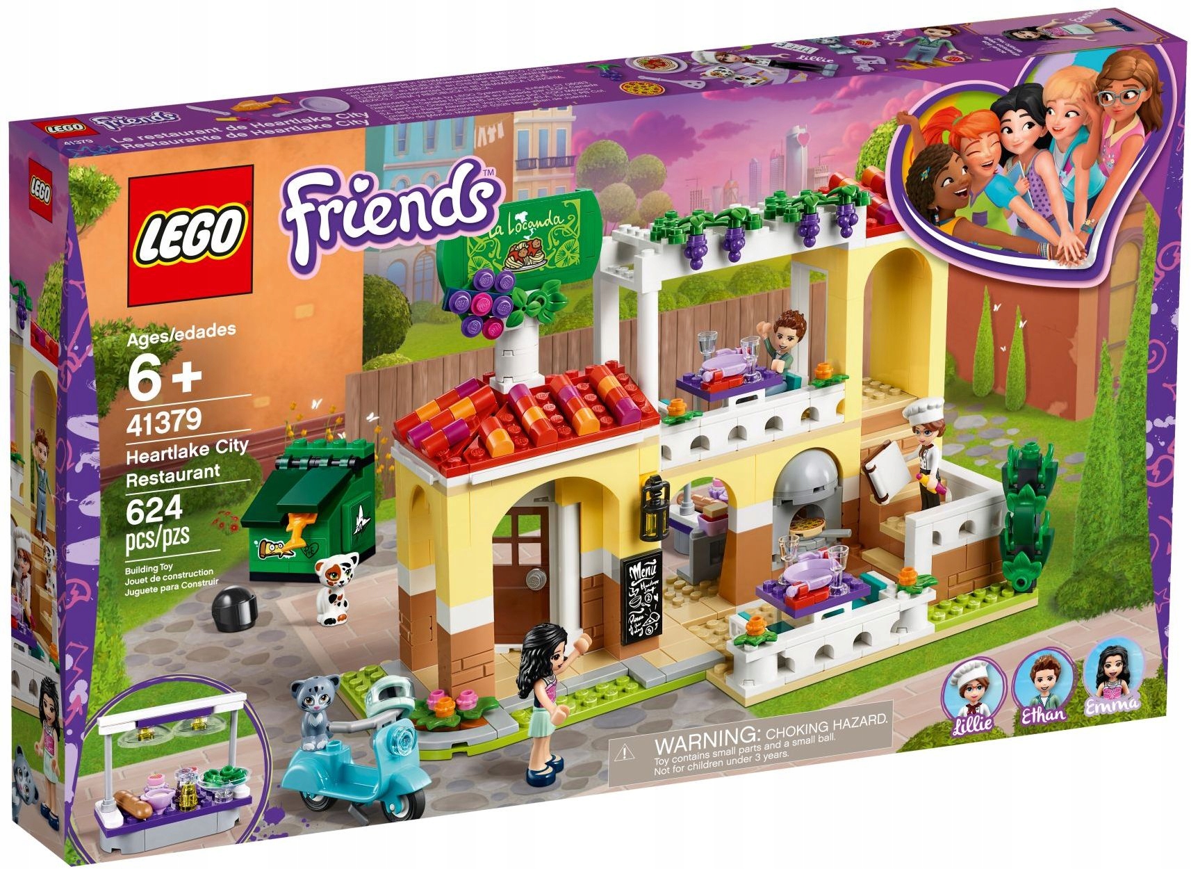 

Lego Friends 41379 Restauracja w Heartlake