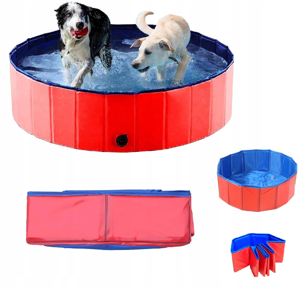 Levně Skládací Bazének Pro Psa Pro Ochlazení Na Horko 80 CM