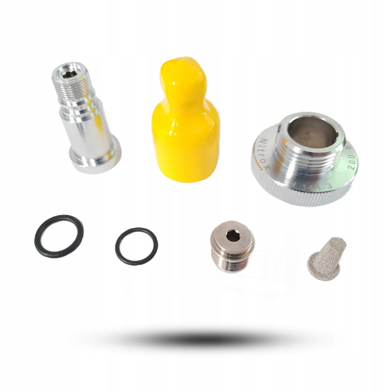 Din přípojka Nitrox s knoflíkem pro automat Nitrox Connec. 200 Bar Mares