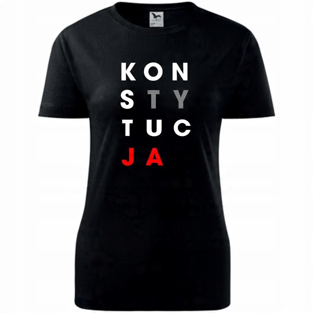 

Koszulka Z Nadrukiem Konstytucja Patriotyczne Hit