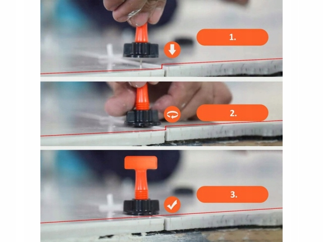 S+G SYSTEM POZIOMOWANIA PŁYTEK 100szt KLIPSY 50szt+ GWIAZDKI 50szt EAN (GTIN) 5904044976640