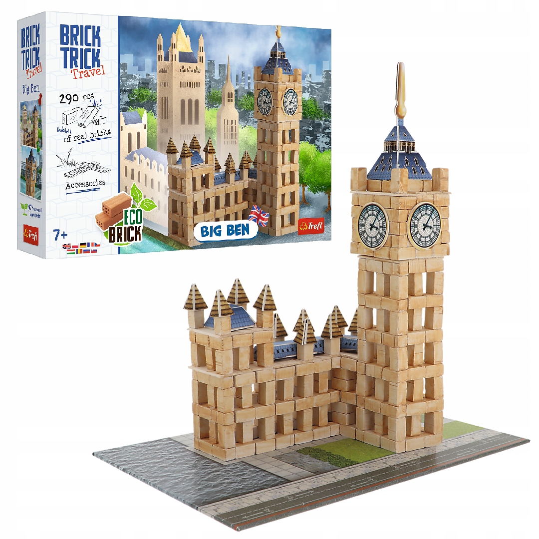 

Brick Trick Big Ben Architekura Buduj Cegły Klocki