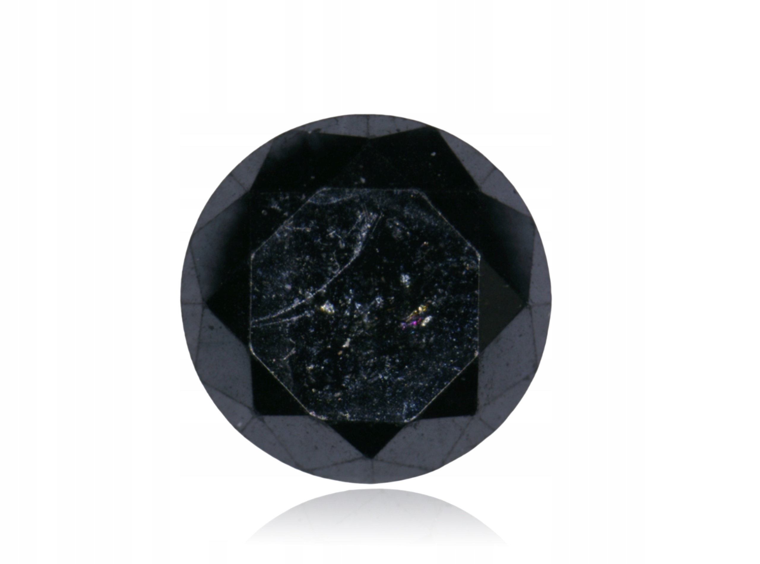 Diamond 0.09ct Black Briliant eCertifikát Wbd