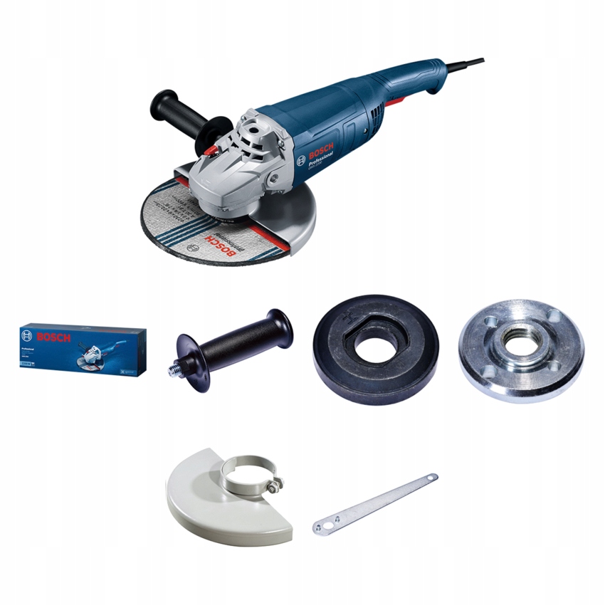 BOSCH SZLIFIERKA KĄT.2200W/GWS2200-230 WŁĄCZNIK