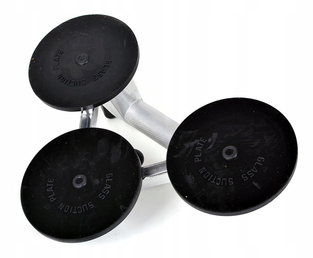 UCHWYT PRZYSSAWKA ALUMINIOWA POTRÓJNA DO SZYB SZKŁA GLAZURY PŁYTEK 140kg Kod producenta con-bgs-2103