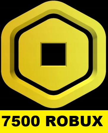 ROBLOX GAMEPASS ROBUX 7500 SZTUK 7500RS 7.5K ROBUXÓW ROBUXY GP • Cena ...