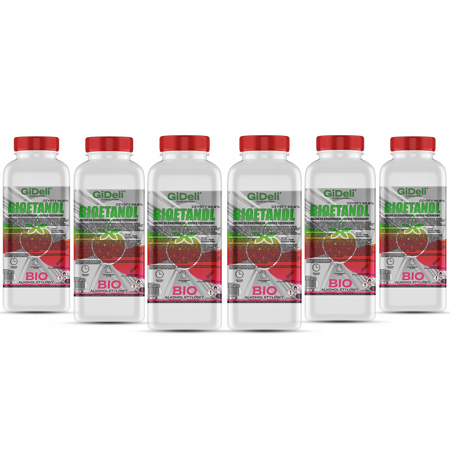 Bioetanol do krbu 6 x 1L vůně biopaliva