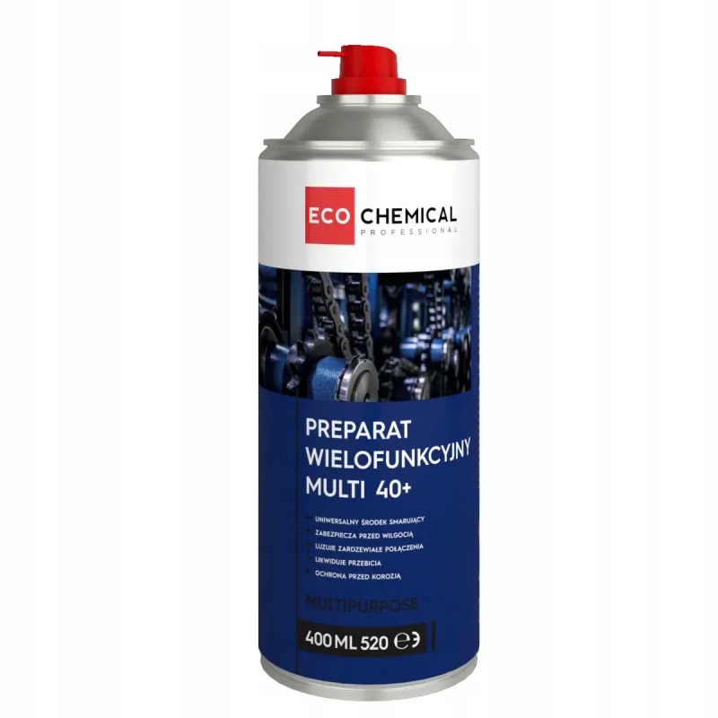 Ecochemical Multi 40+ 400ml Preparat Wielofunkcyjny Odrdzewiacz Smar