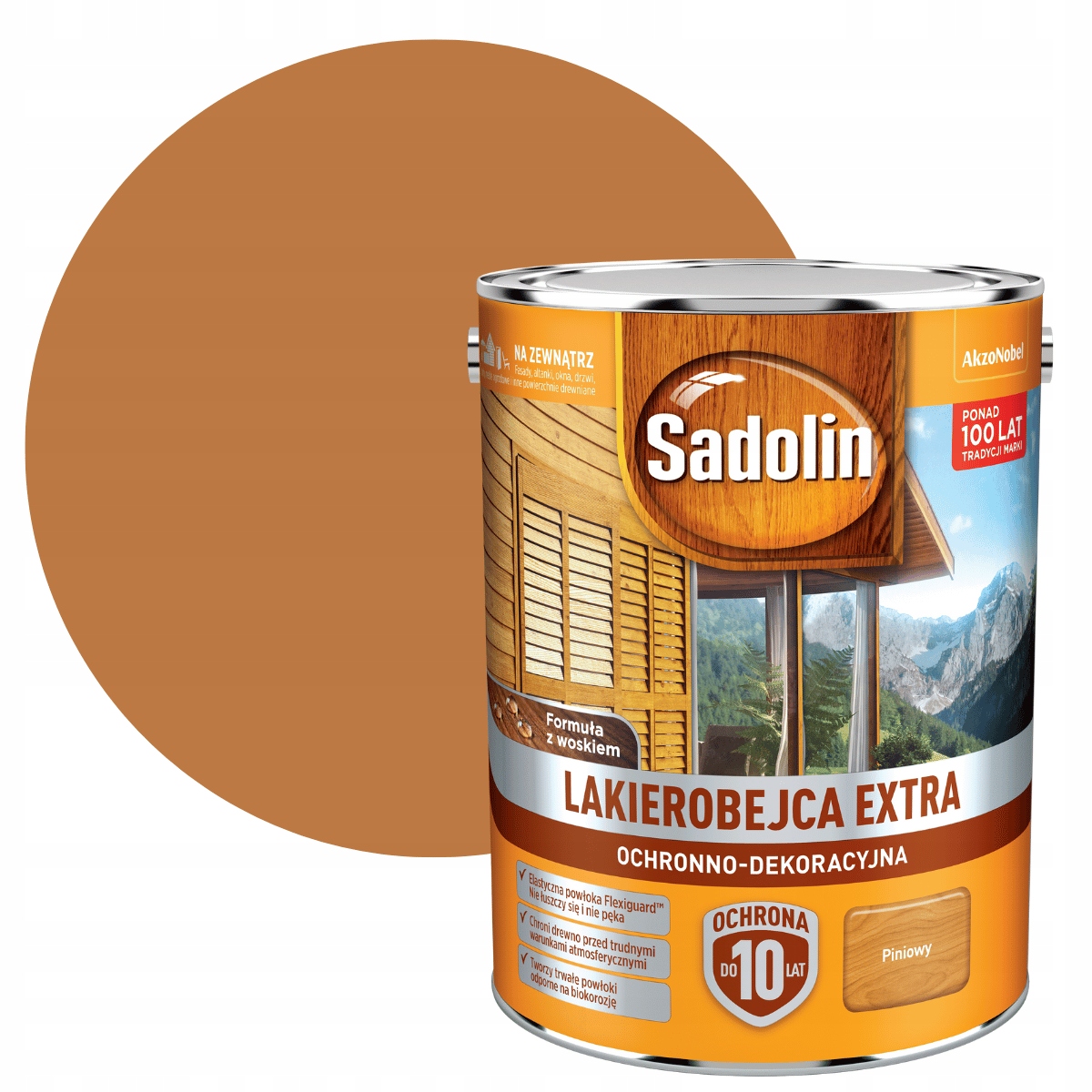 

Sadolin Extra 5L Lakierobejca Do Drewna Piniowy