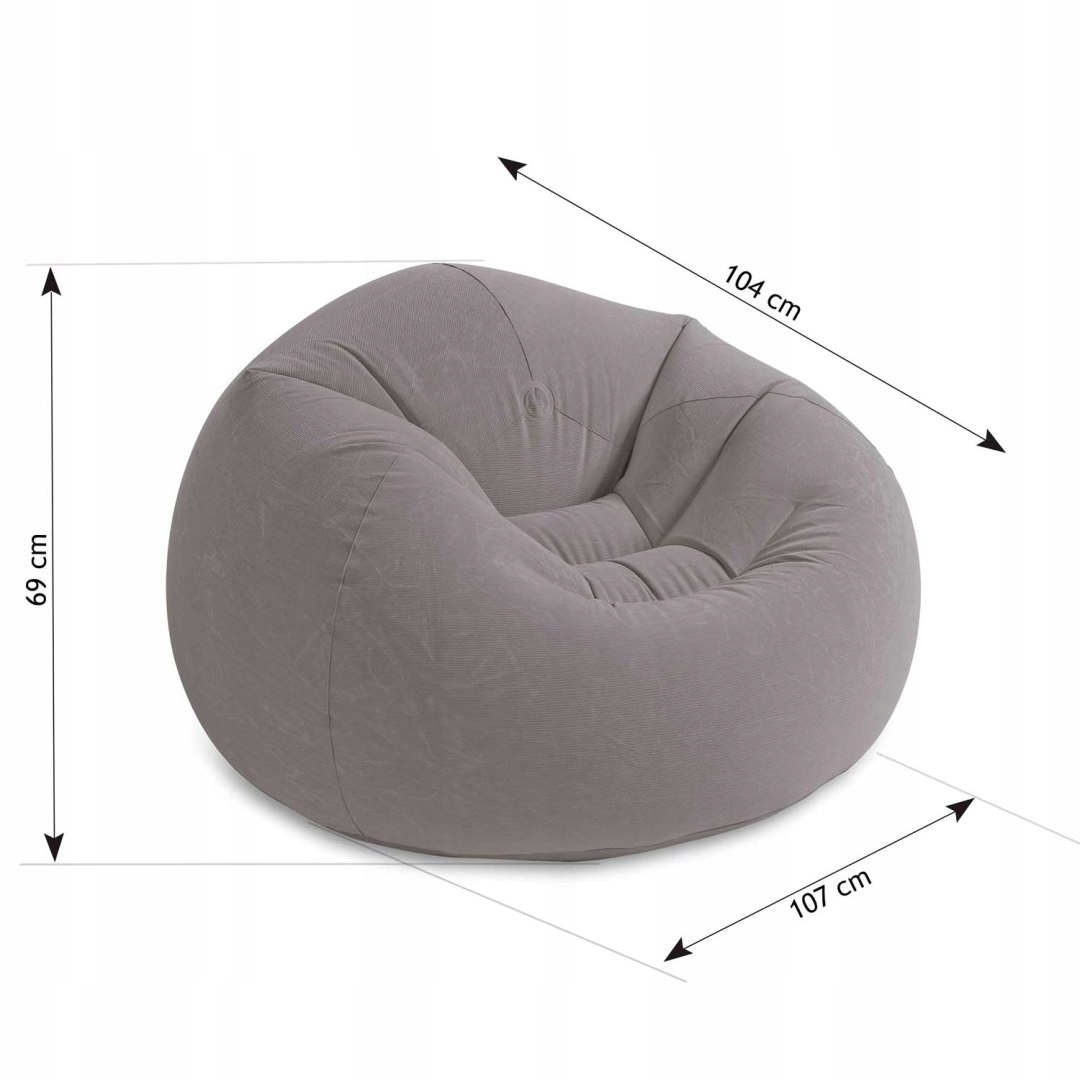 Fotel dmuchany pufa dmuchana INTEX 68579 Stan opakowania oryginalne