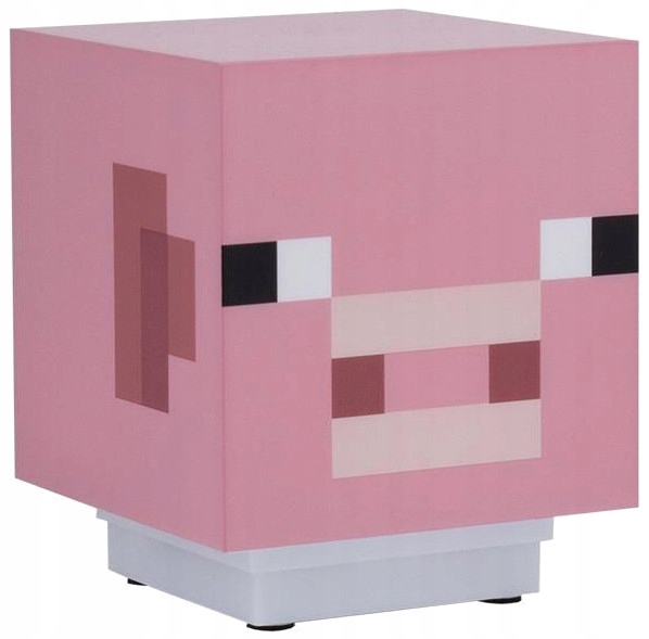 

Lampka Minecraft Świnka Z Dźwiękiem Pig Light 11cm