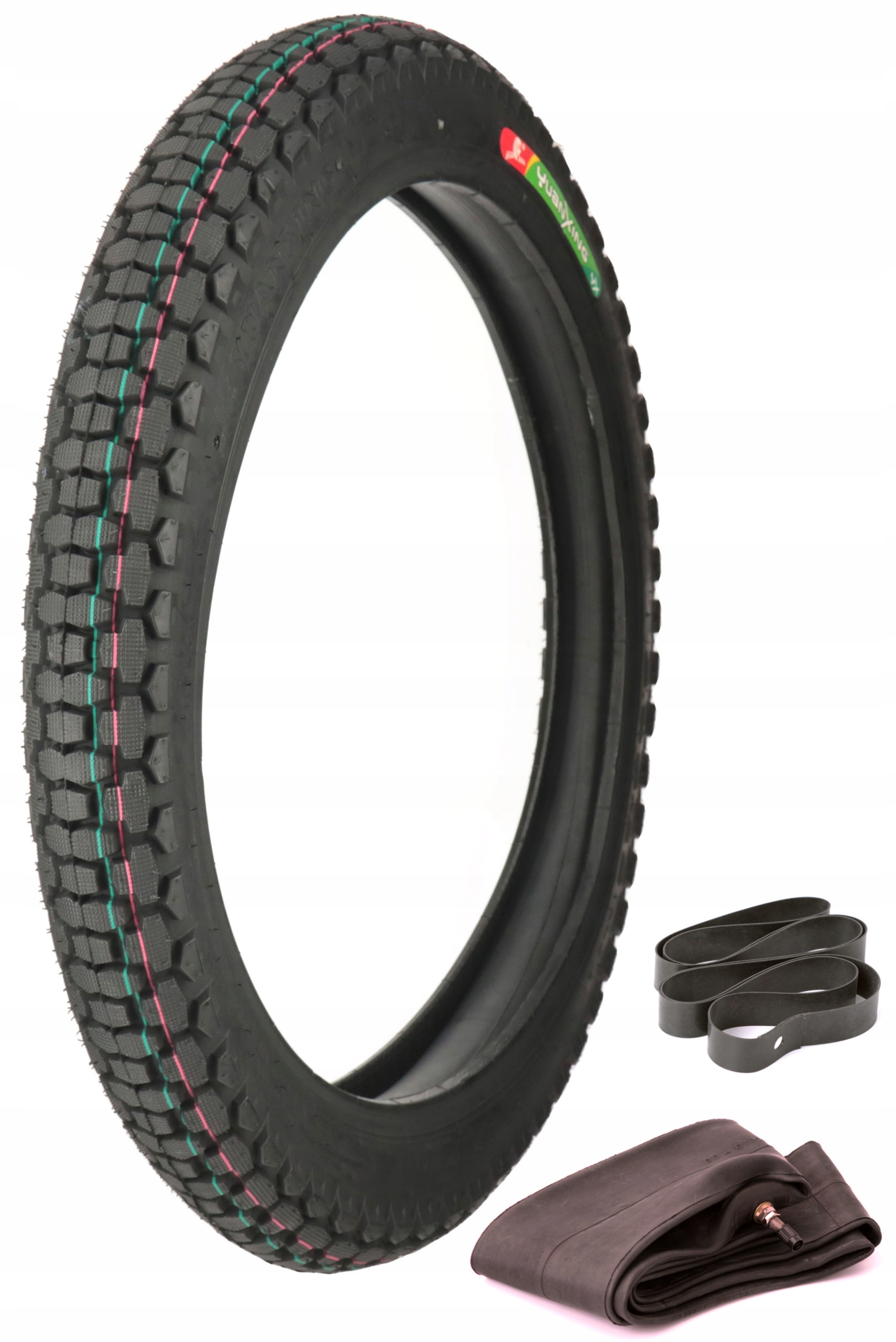 

Opona Enduro Cross dętka fartuch 3.00-18 Wsk 125