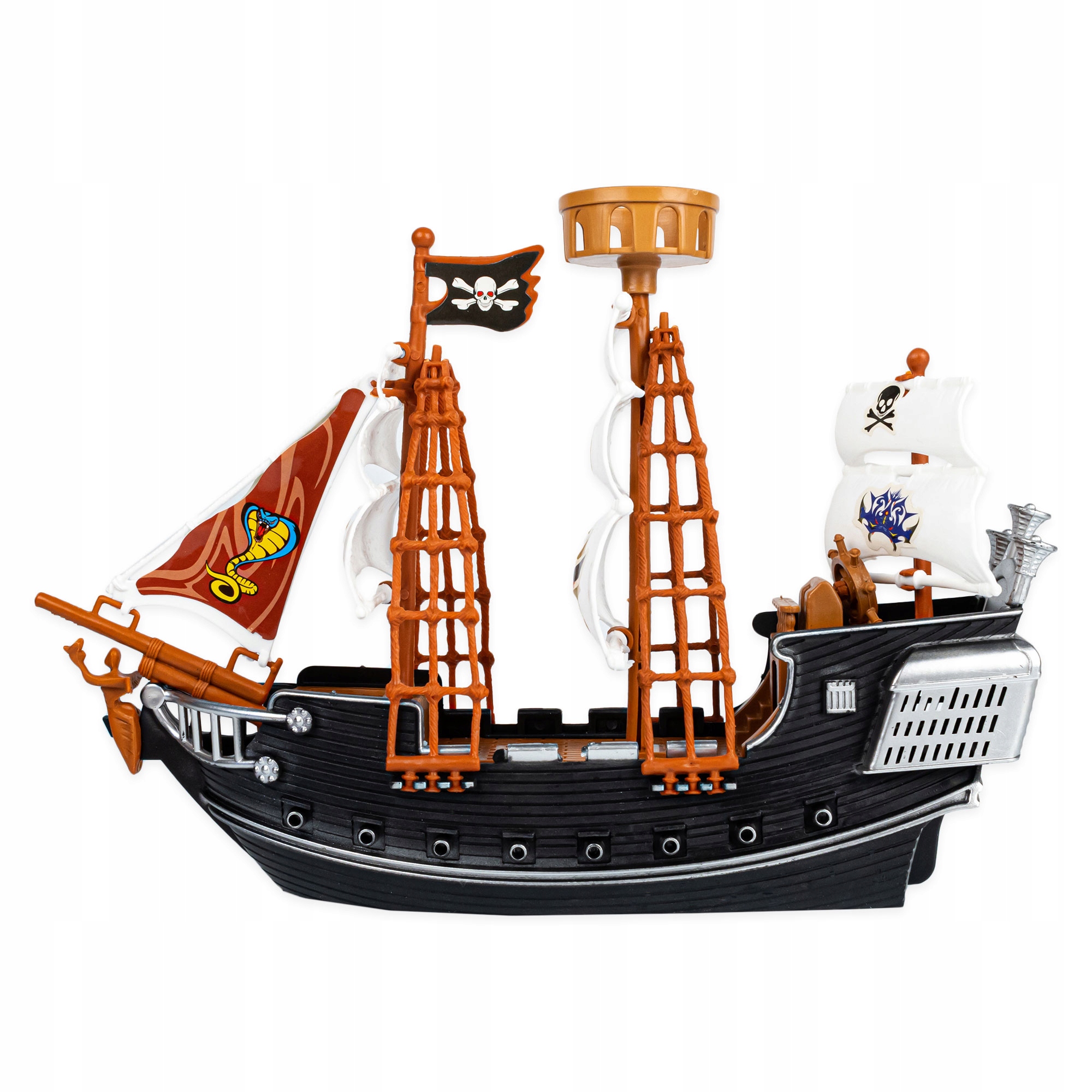 STATEK PIRACKI OKRĘT DLA DZIECI PIRACI DUŻY ZESTAW + FIGURKI Rodzaj pojazdu łódź, statek