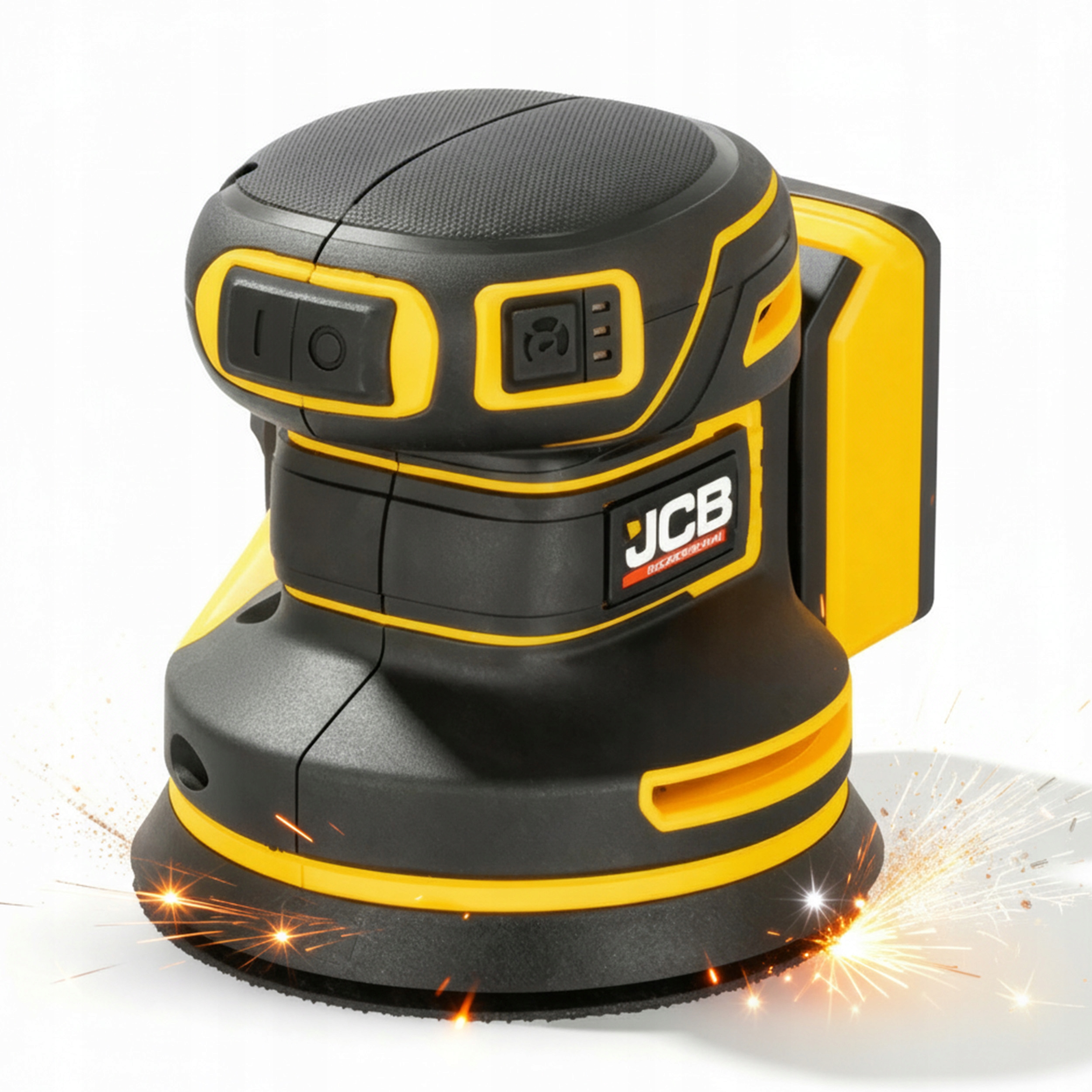 Jcb akumulátorová excentrická bruska 18V 125 mm 18POS-125, výkonná