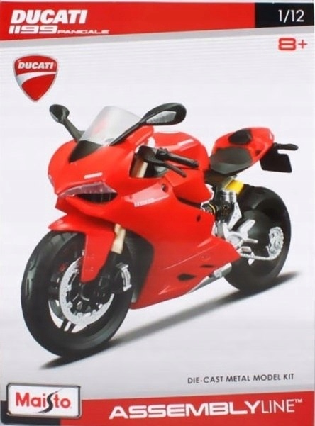 Ducati 1199 Panigale d skládání 1:12 Maisto 39193