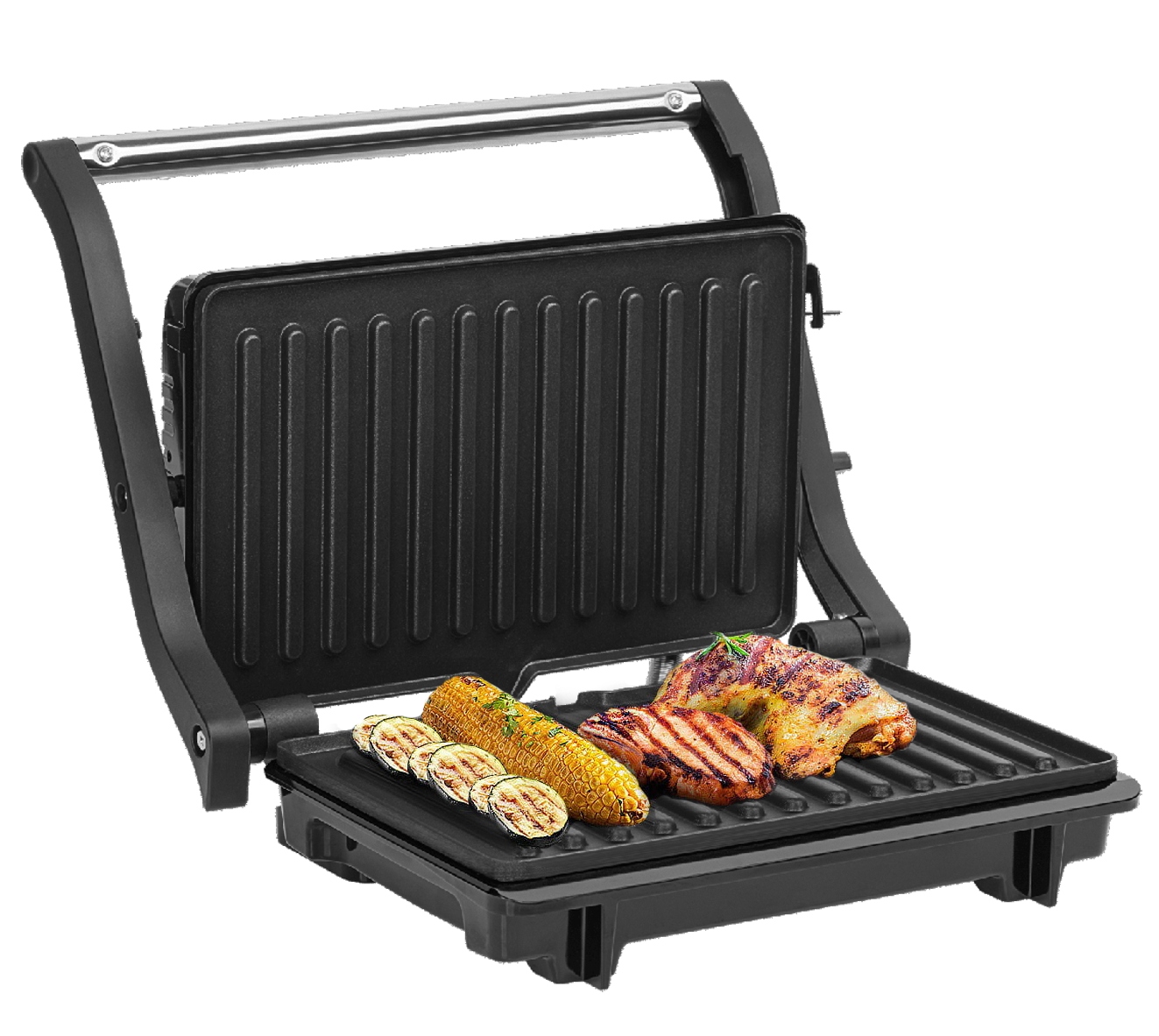 PANINI GRIL OPIEKACZ TOSTER SANDWICH MAKER 1000W 3 POZYCJE