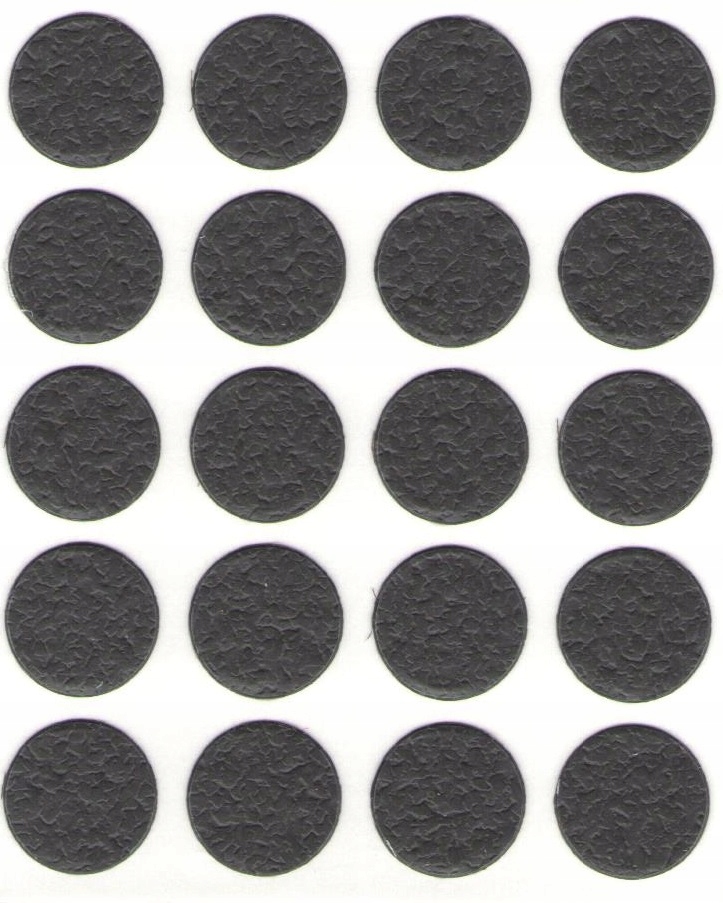 

Zaślepka samoprzylepna czarna 13mm 20szt 670