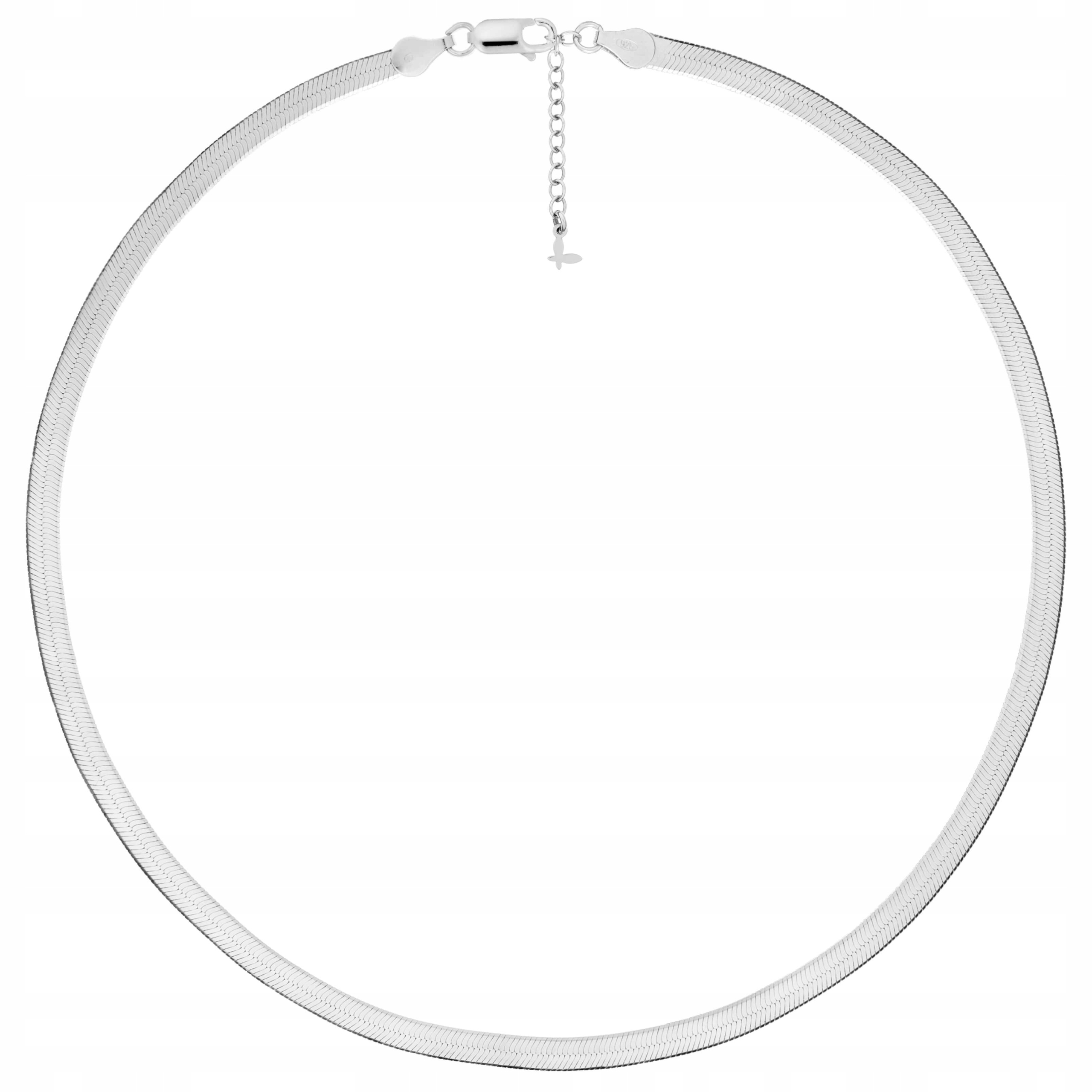 

Tasiemka Chain srebrna 4,5 mm No.9 Sadva