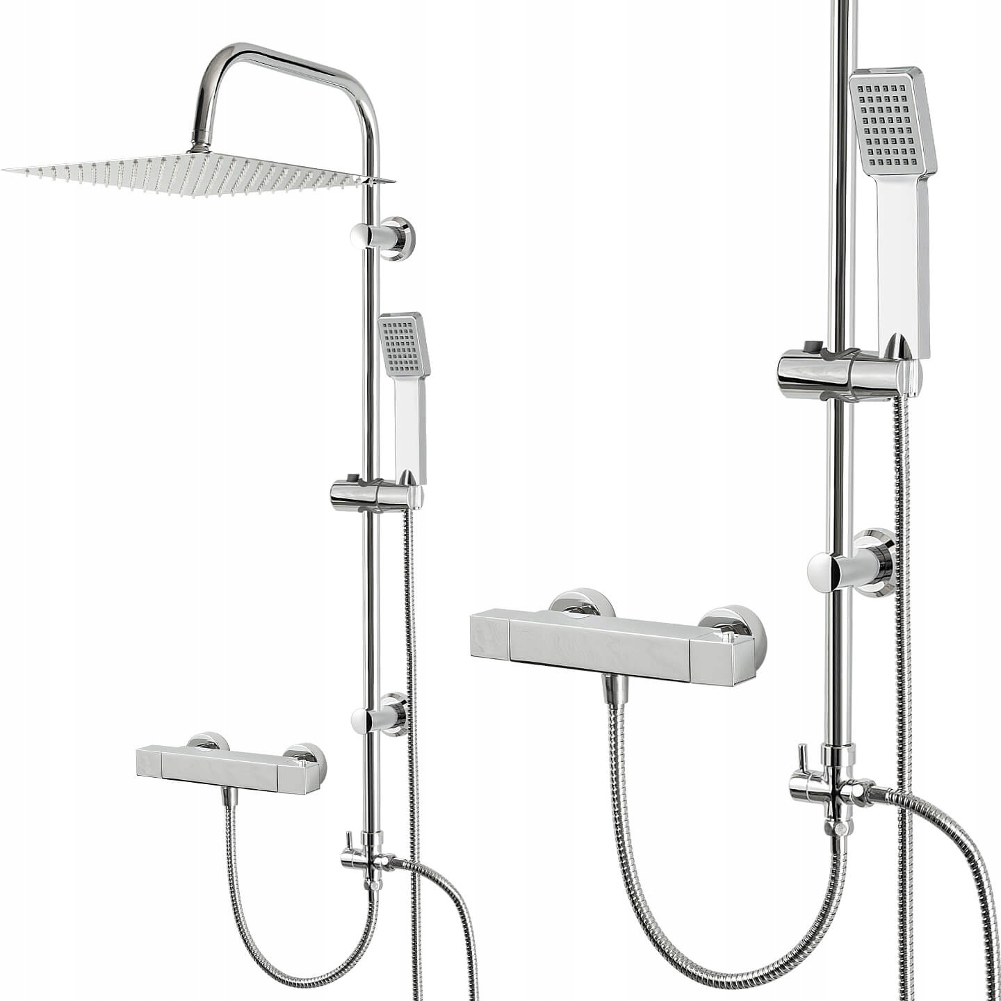 Sprchový Set Do Termostatickej Kabíny S Veľkou Dažďovou Sprchou 30 CM