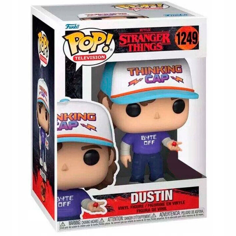 FUNKO POP ストレンジャー シングス DUSTIN Funko POP! Stranger Things, figurka kolekcjonerska, Dustin