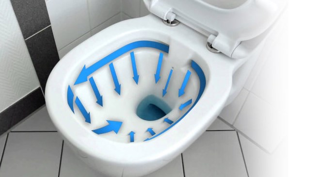 Misa WC Podiweszana Carlo Gold Edge + Umywalka Nablatowa Cleo Gold Edge Rea Linia Carlo