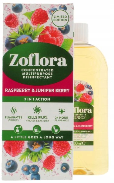

Zoflora Koncentrat Dezynfekcja Raspberry 500ml