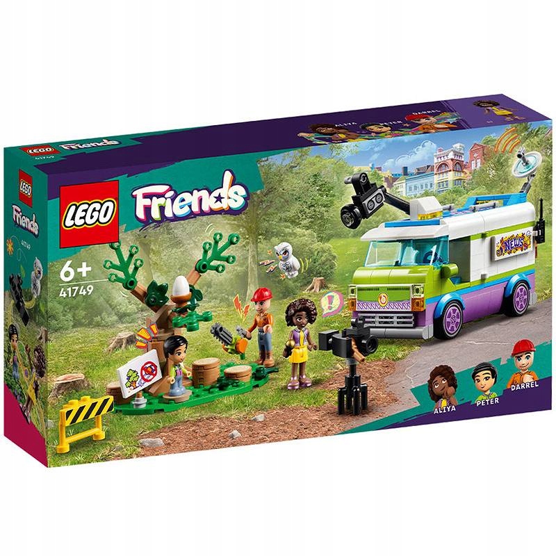 Lego Friends Reportérská Dodávka 41749