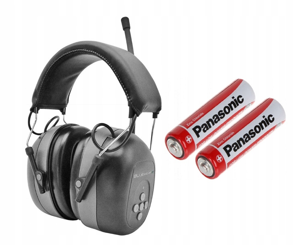 NAUSZNIKI OCHRONNE Z RADIEM FM 31db REGULOWANE