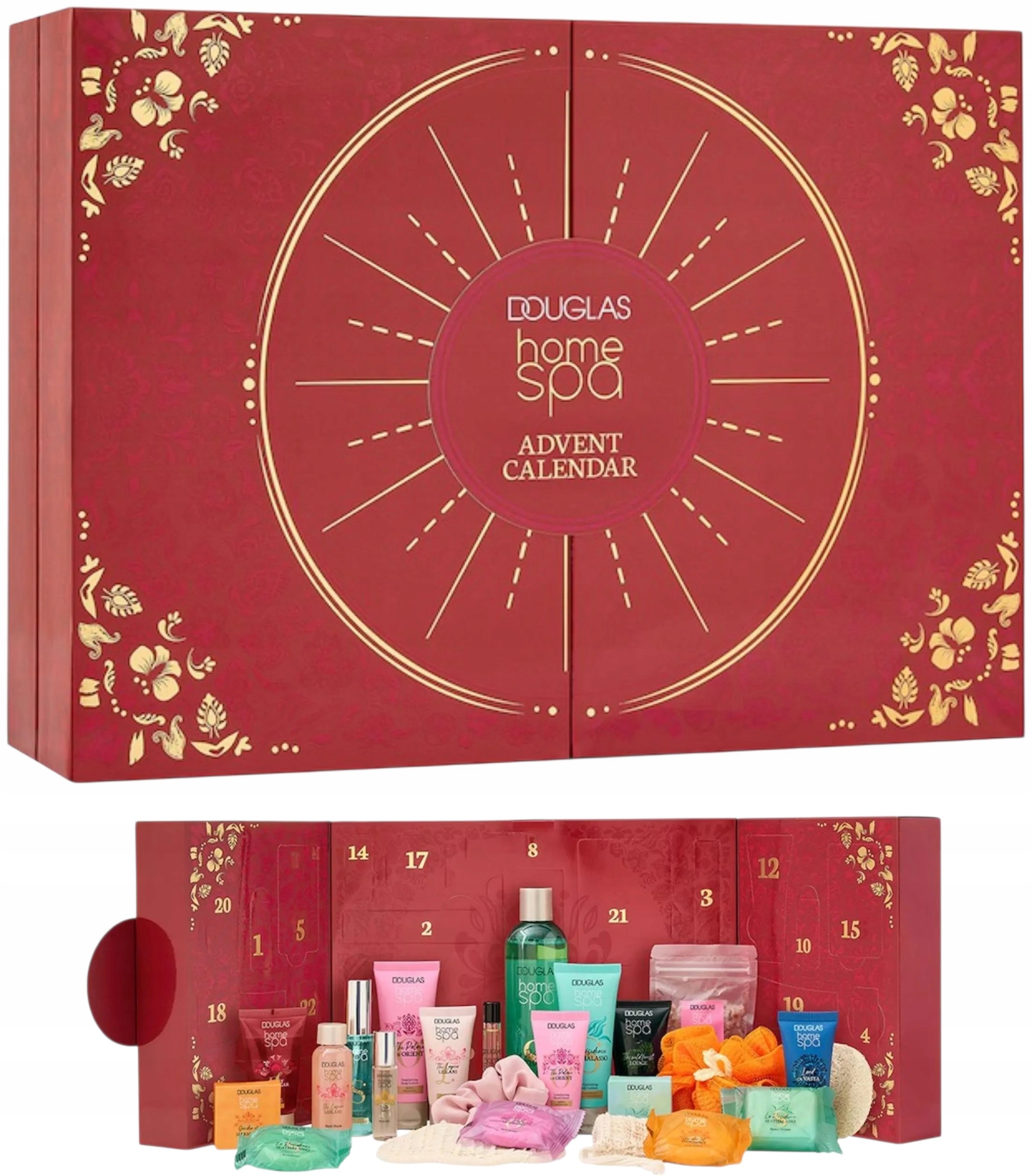 Douglas Home Spa Body Kalendarz Adwentowy z Kosmetykami Dla Kobiet