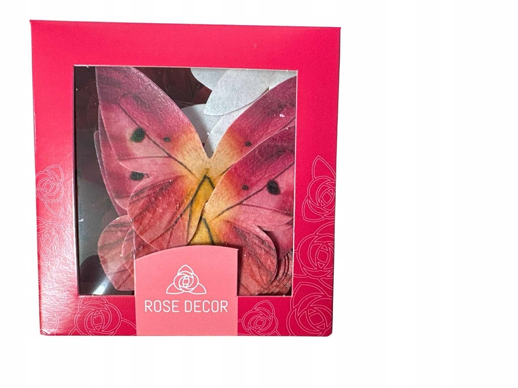 Levně Id_3118 87ks Motýli Vaflové Motýlky Dort Vyřezané Motýlové Tortové