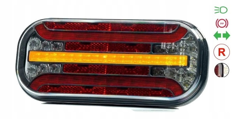 LAMPA TYLNA ZESPOLONA FRISTOM FT-230 LED LAWETA
